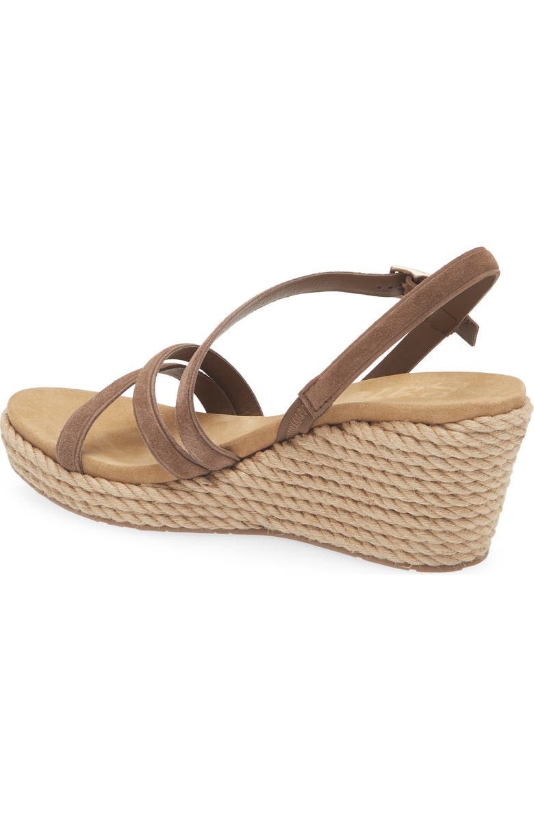 Pedro Garcia Aridai Platform Wedge Sandal, Alternate, color, Chocolat Castoro