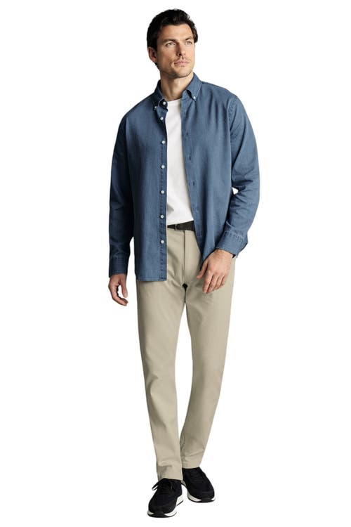 Charles Tyrwhitt 5 Pocket Jeans In Neutral