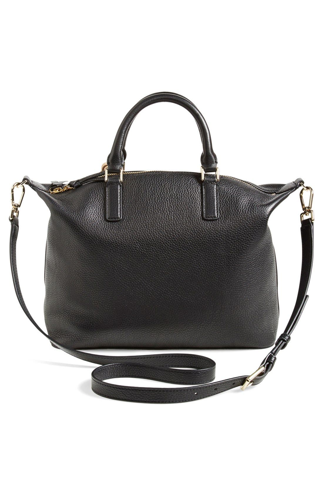 Tory Burch Small Multicolor Tassel Satchel, Alternate, color, 