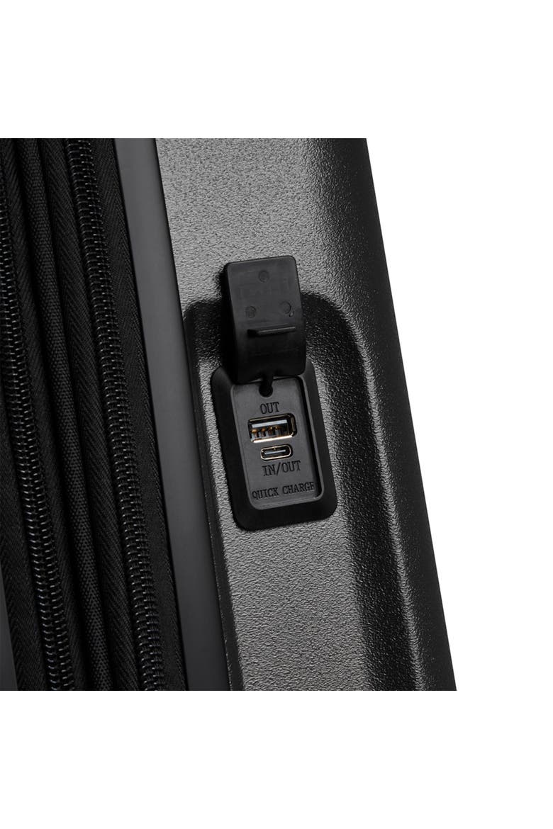 Turenne 2.0 Hardside 22" Carry On Spinner Luggage with Front Pocket, Alternate, color, Black