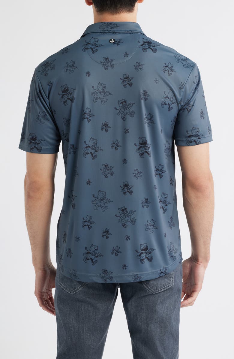 Swannies Bill Novelty Print Polo, Alternate, color, 