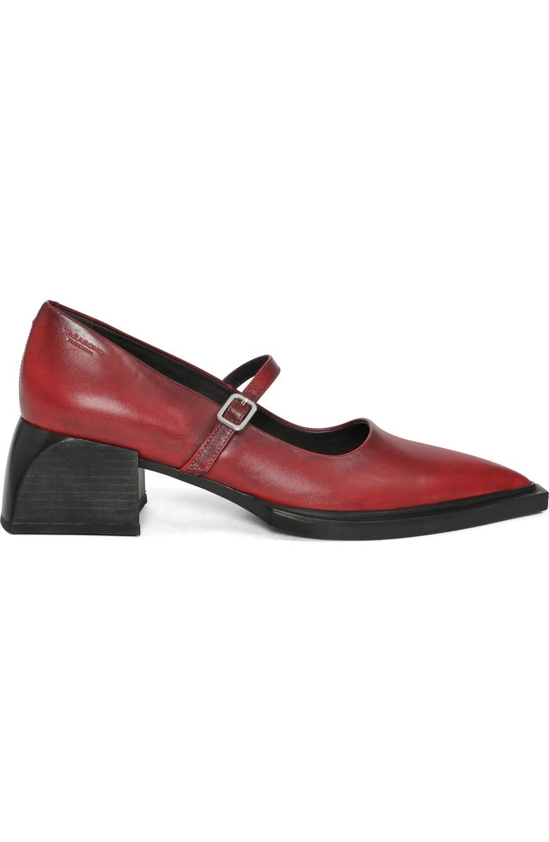 Vagabond Shoemakers Vivian Pointed Toe Mary Jane Pump, Alternate, color, Red