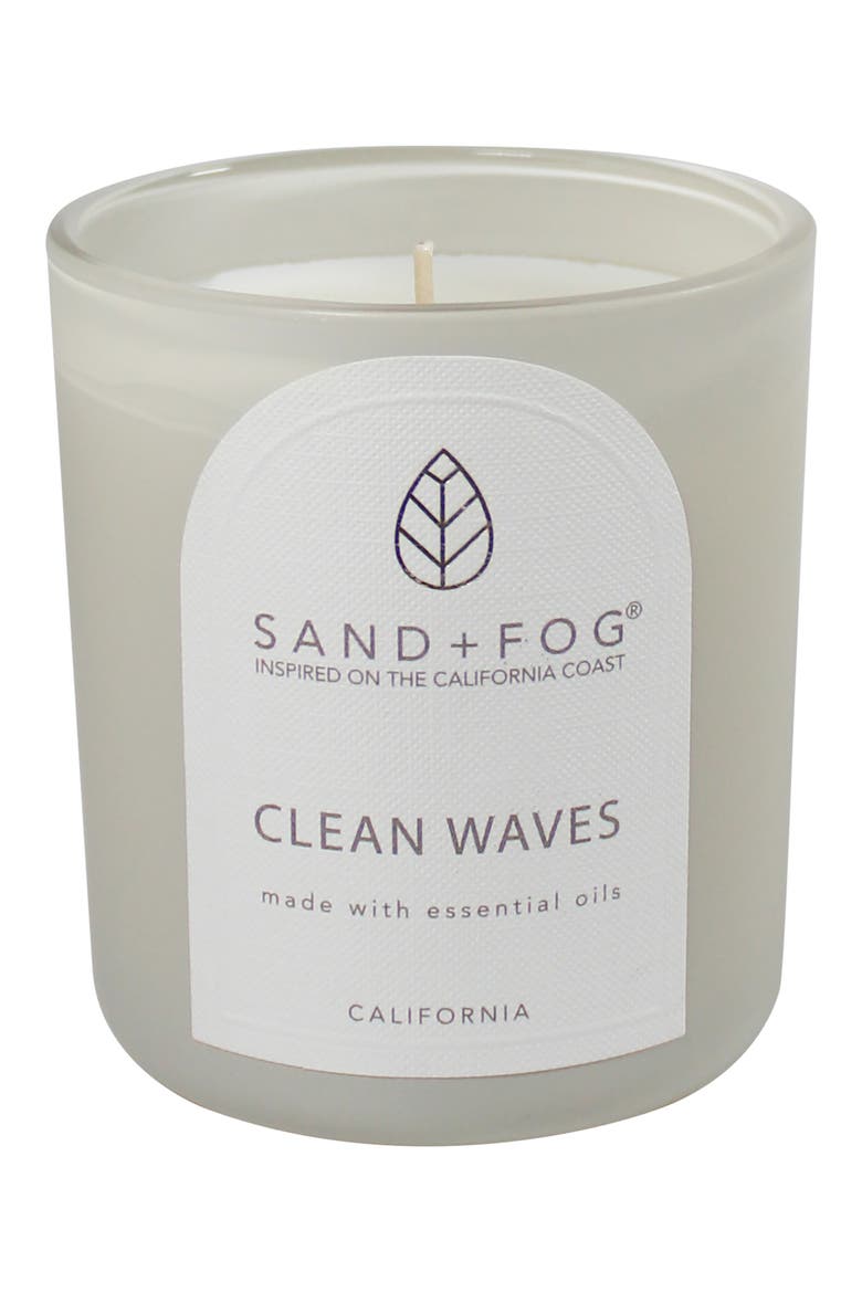 Scented Candle, Main, color, CLEAN WAVES