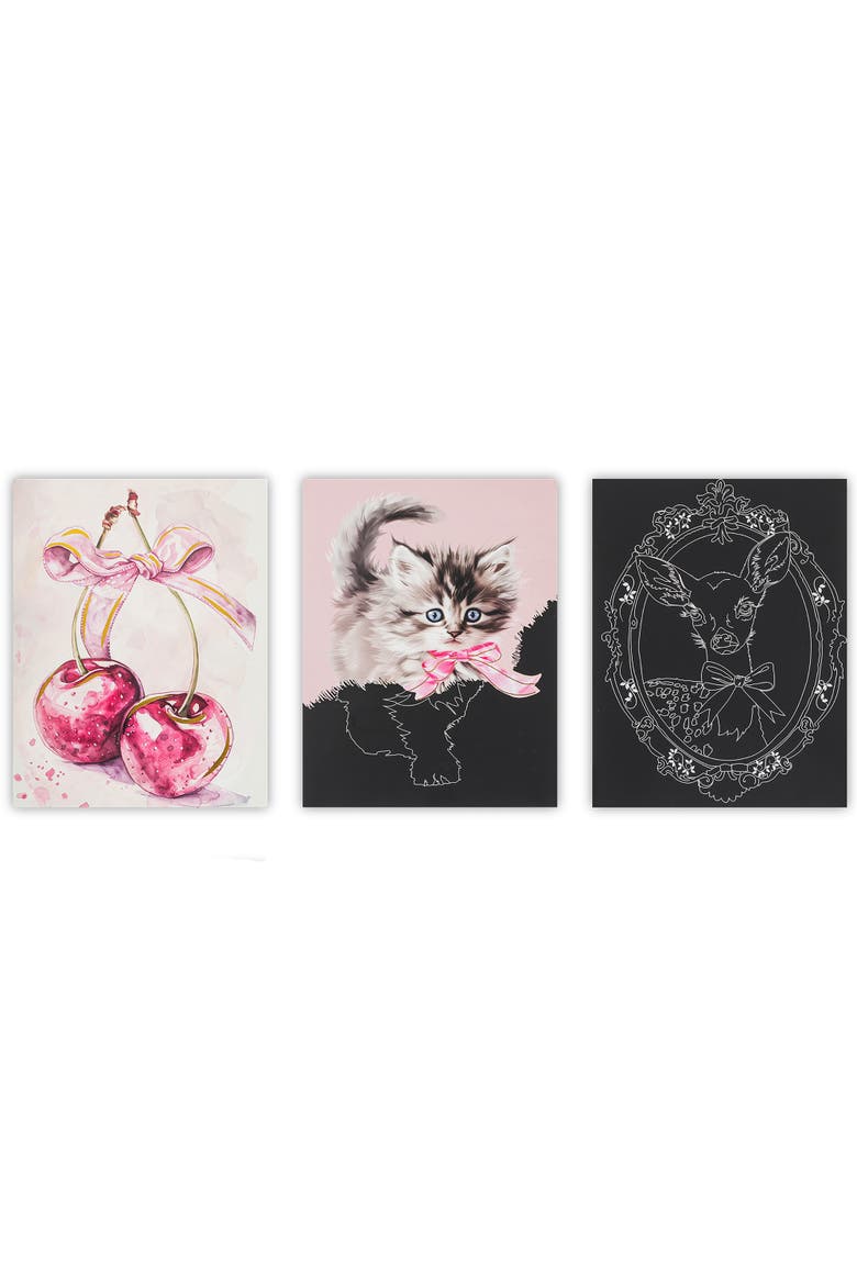 Scratch Art Paper Pad Pretty In Pink, Alternate, color, Multicolored