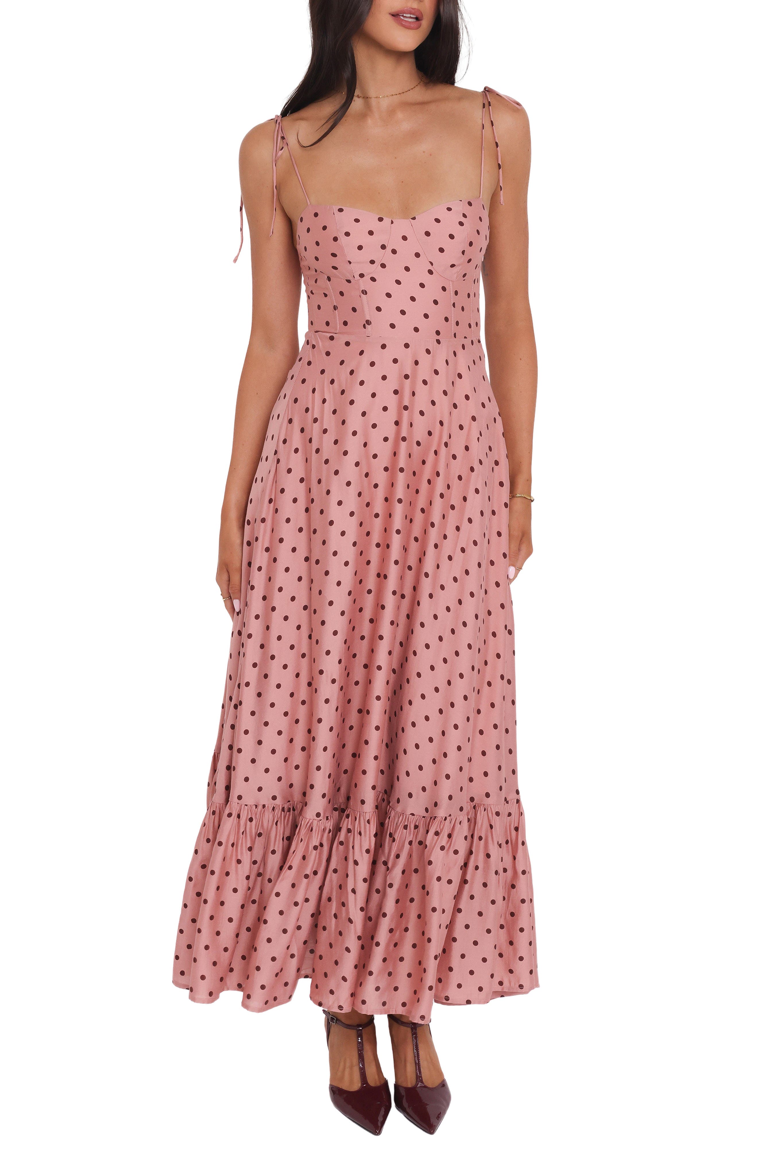 selected PINK POLKA DOT
