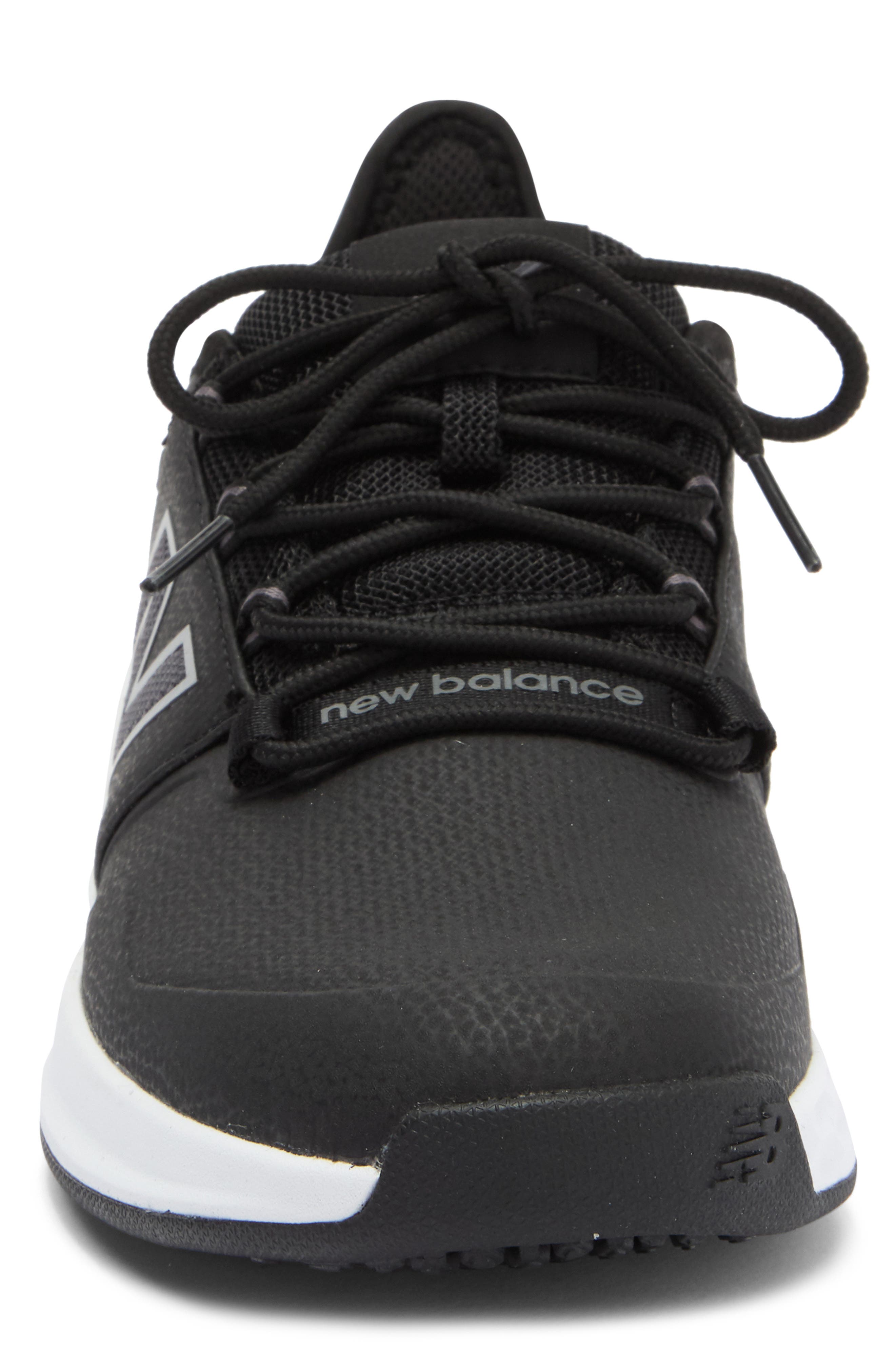 NEW BALANCE GOLF Fresh Foam Roav v2 Spikeless Golf Shoe, Alternate, color, Black/ Grey