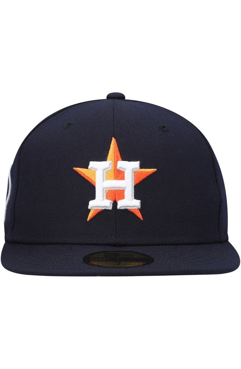 New Era Men's New Era Navy Houston Astros 9/11 Memorial Side Patch 59FIFTY Fitted Hat, Alternate, color, Navy