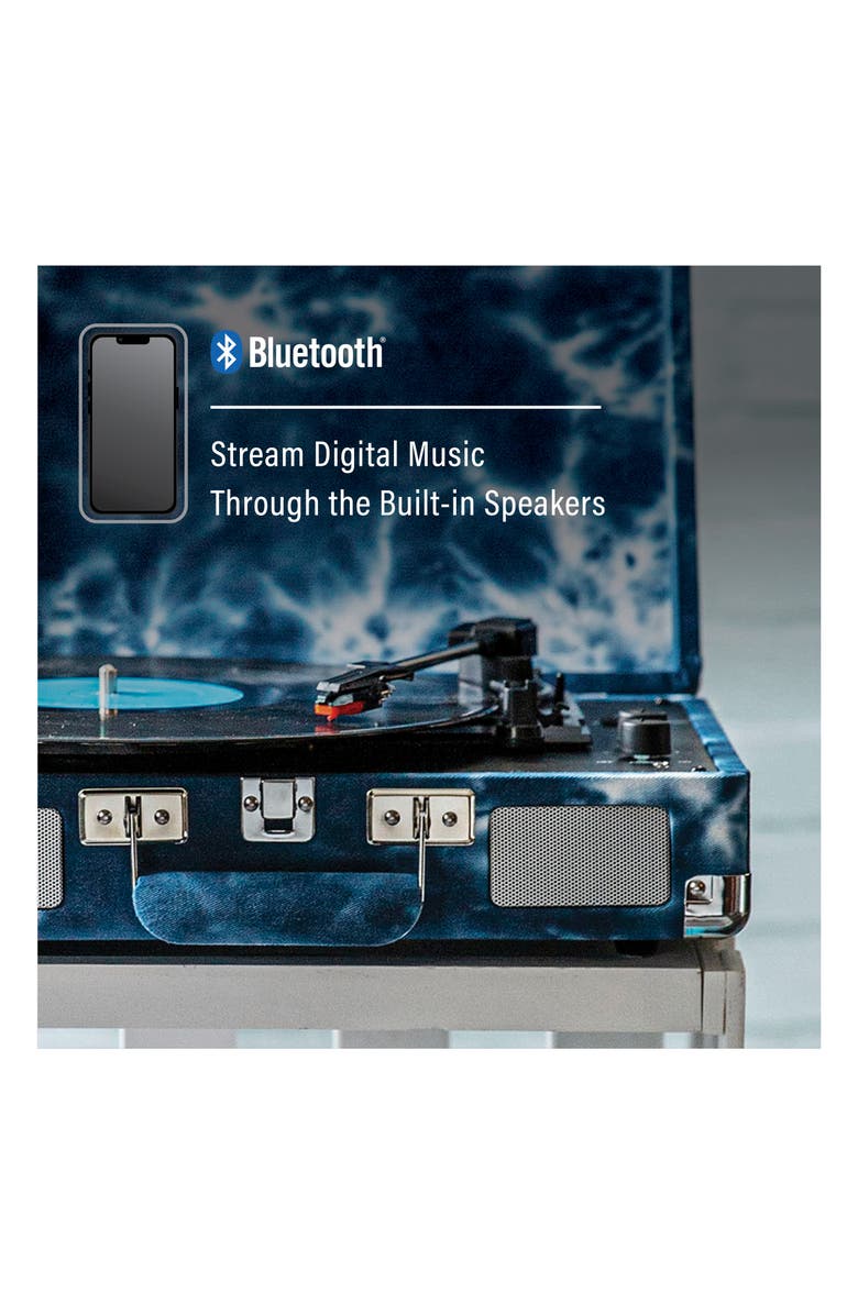 Crosley Radio Cruiser Plus Bluetooth<sup>®</sup> Record Player, Alternate, color, Indigo