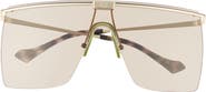 Gucci 99mm Novelty Square Sunglasses
