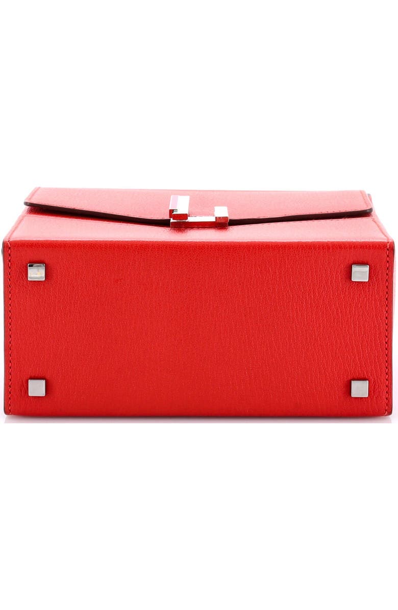 Pre-Owned Hermes Cinhetic Top Handle Bag Chevre Mysore, Alternate, color,