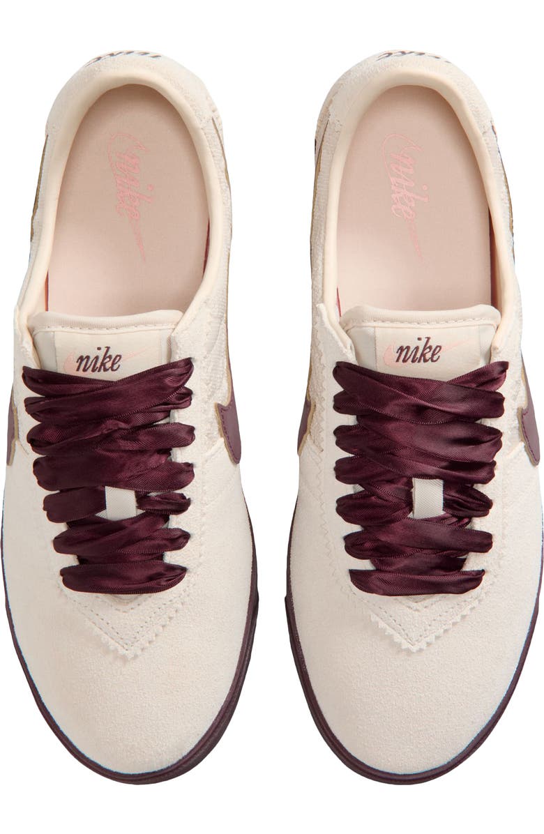 Nike Astrograbber Football Sneaker, Alternate, color, Light Cream/ Burgundy/ Orange