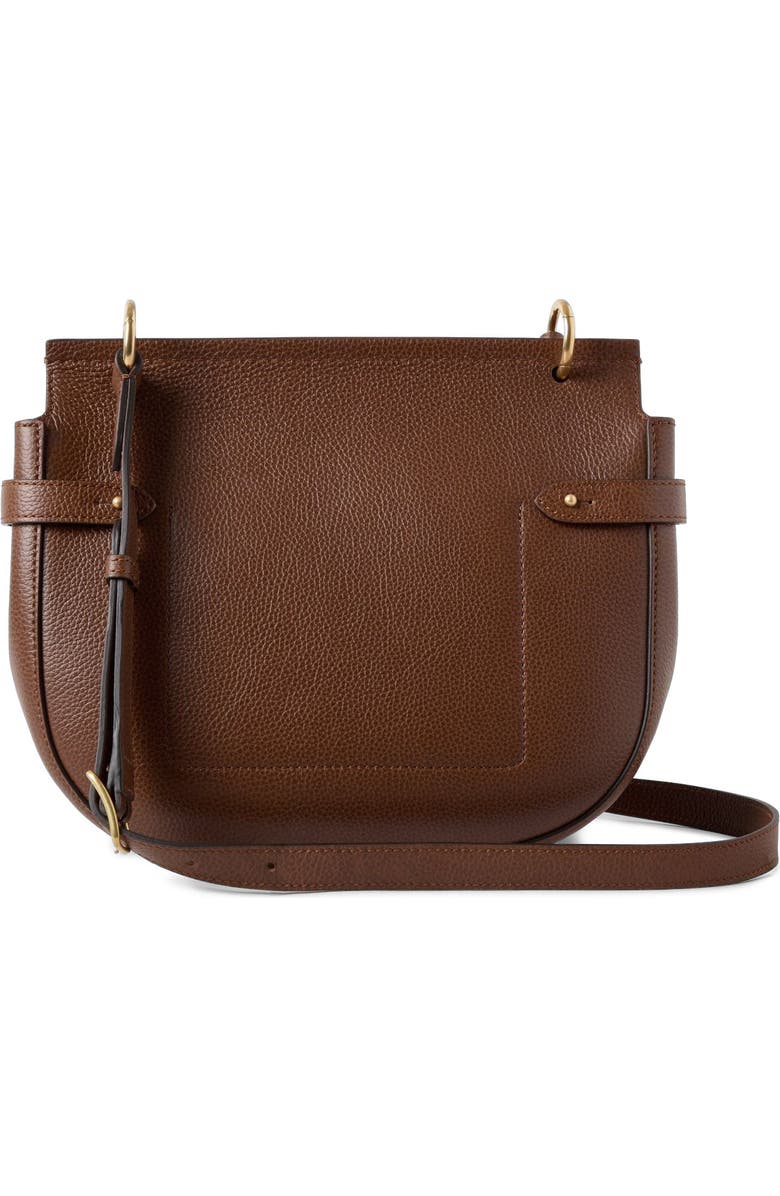 Mulberry Amberley Leather Satchel, Alternate, color, Oak