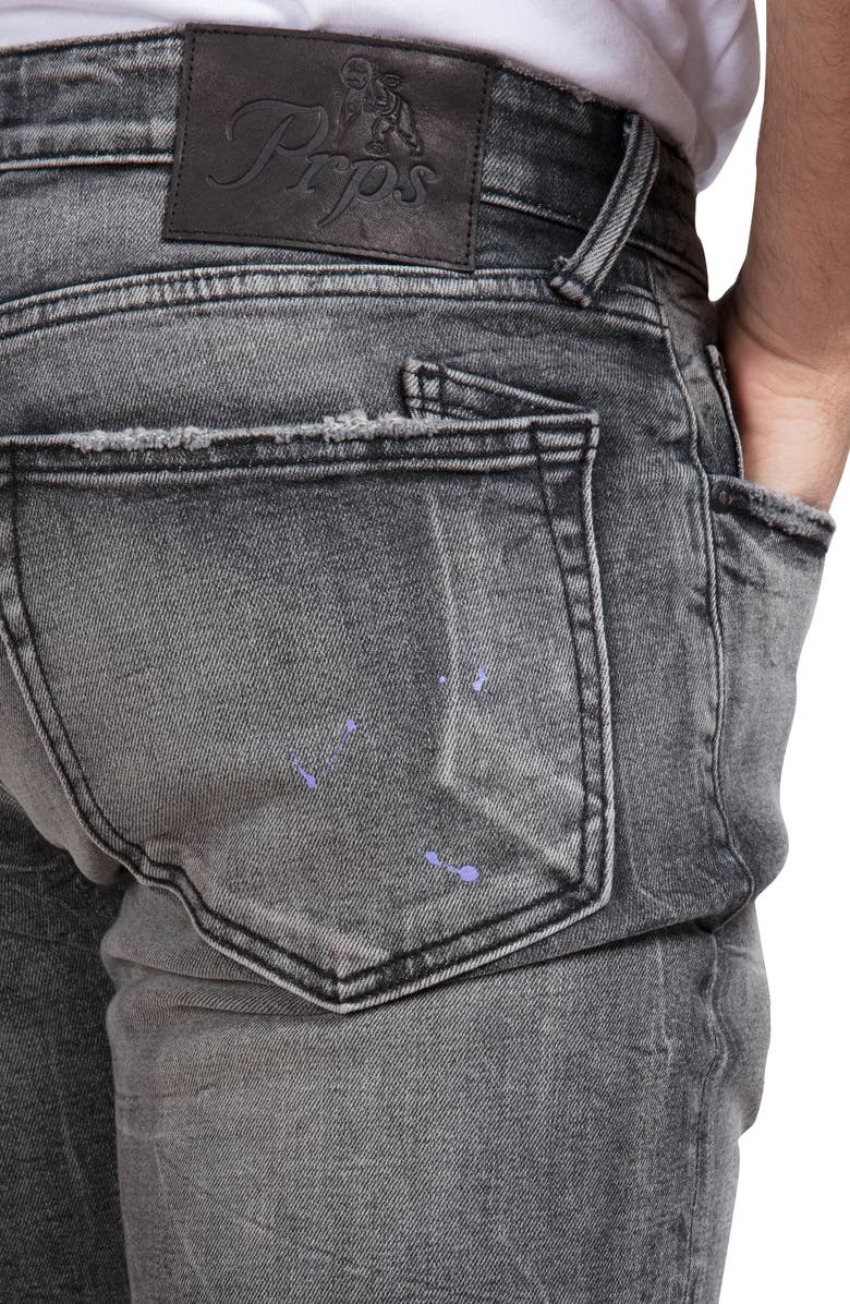 PRPS Windsor Ripped Extra Slim Fit Jeans, Alternate, color, 