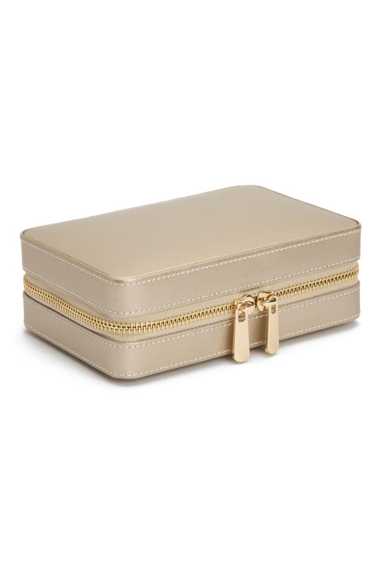 Palermo Travel Zip Case, Main, color, CHAMPAGNE
