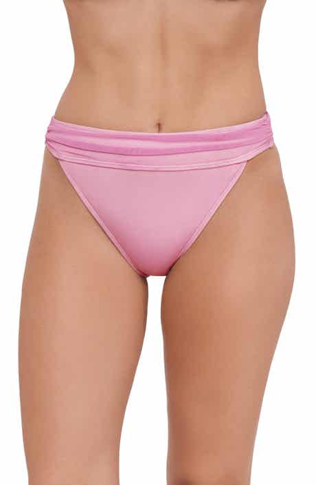 Shirred Hipster Bikini Bottoms