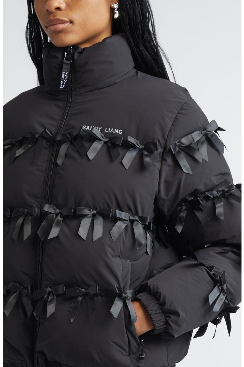Present Puffer Jacket, Alternate, color, BLACK