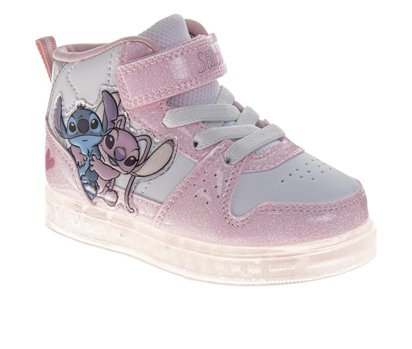 Disney Stitch High Top Boys Sneakers, Main, color, Pink White