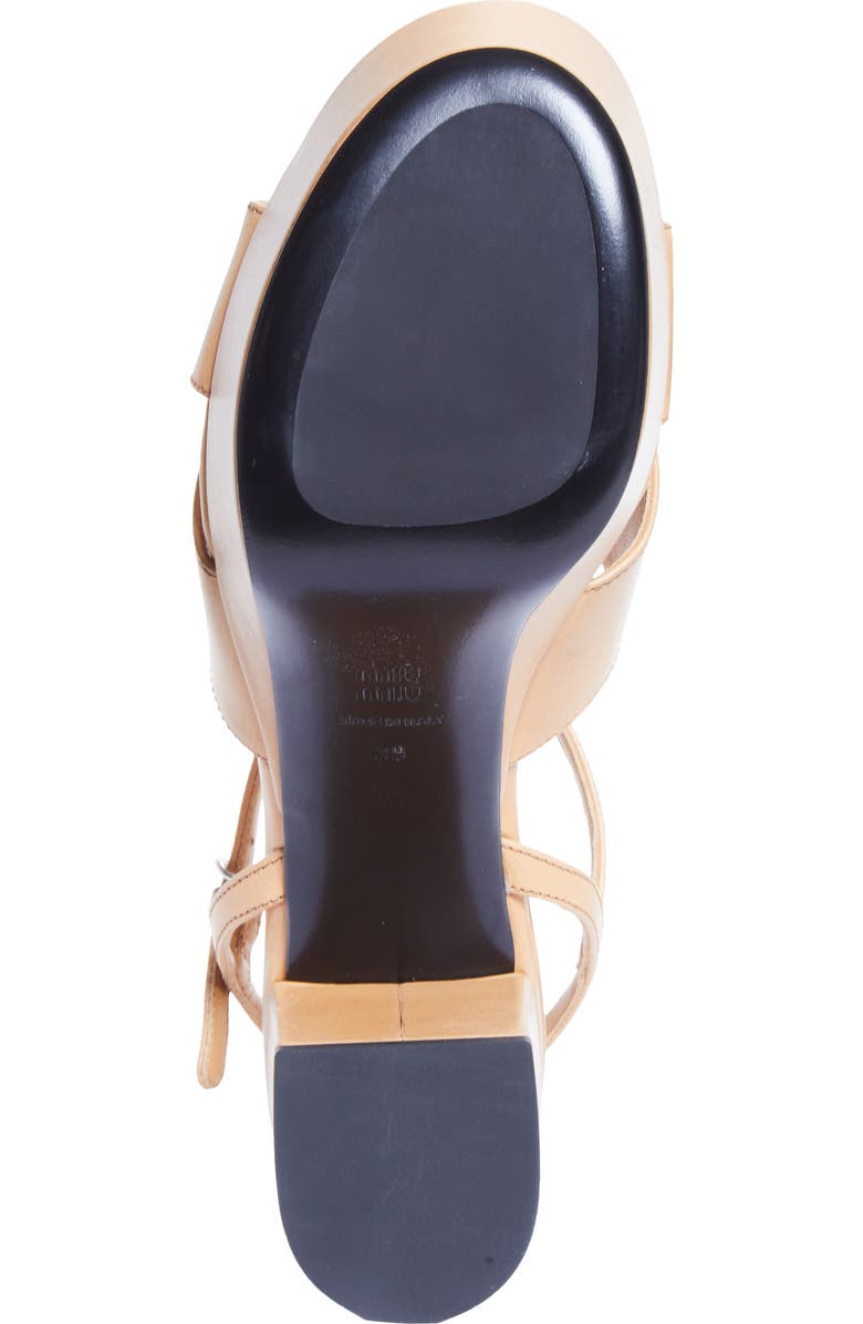 Miu Miu Platform Sandal, Alternate, color,