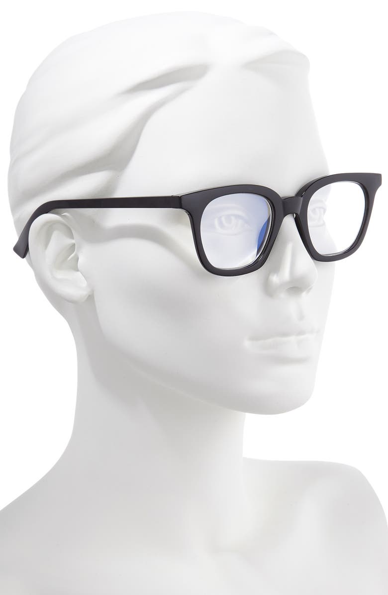 The Book Club The Snatcher In Black Tie 47mm Reading Glasses, Alternate, color,