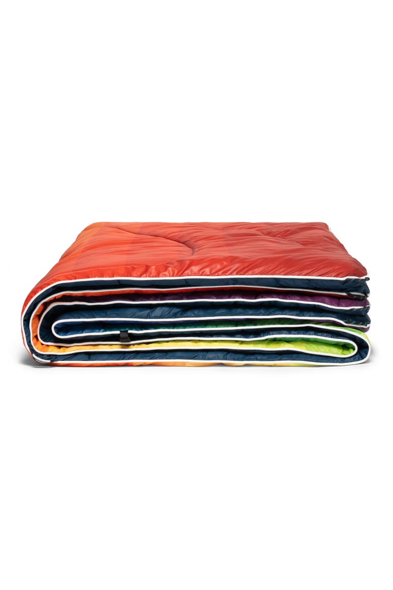 Original Puffy Blanket, Alternate, color, RAINBOW FADE