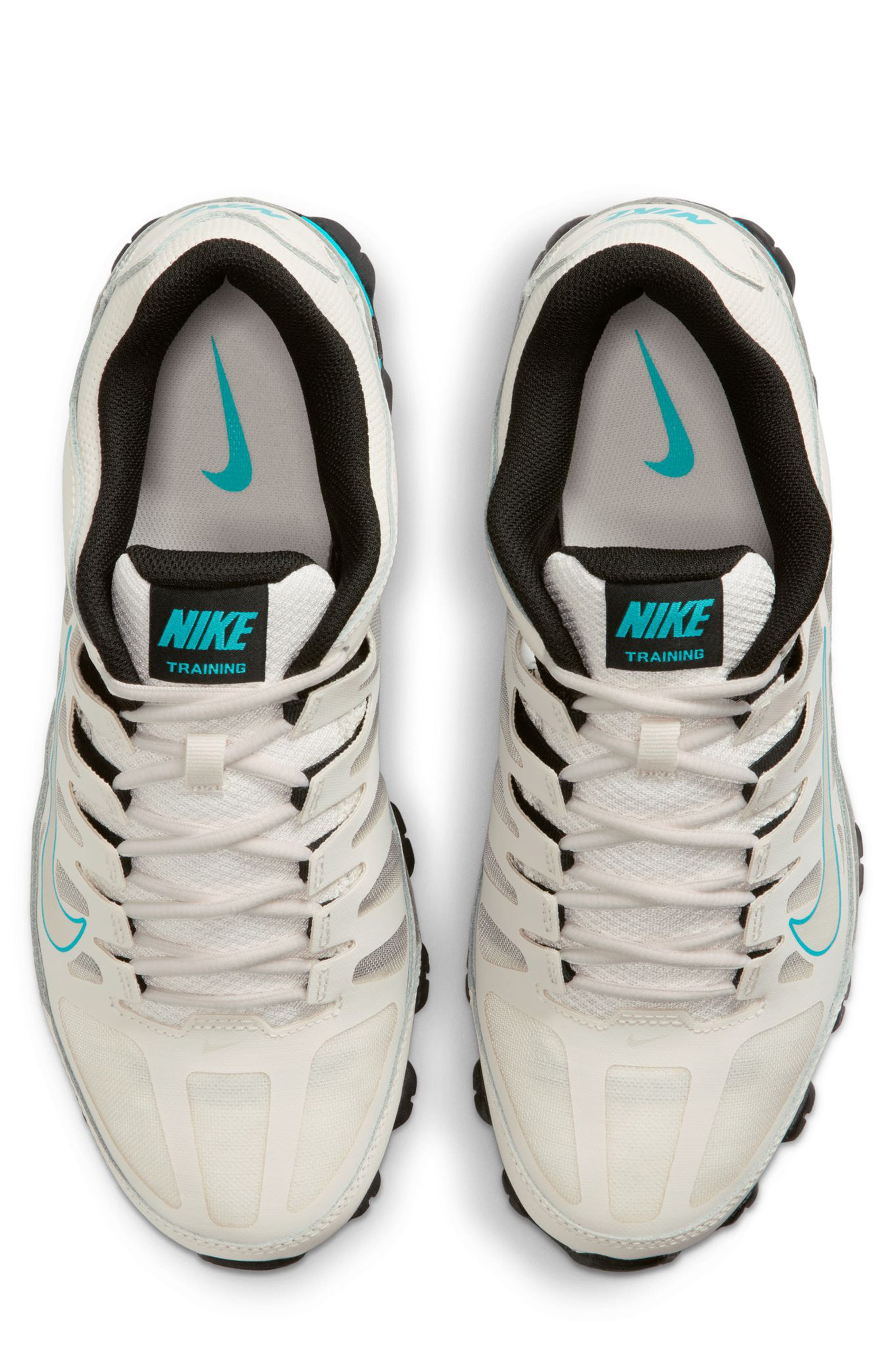 Reax 8 Training Mesh Sneaker, Alternate, color, PHANTOM/ DARK TURQUOISE