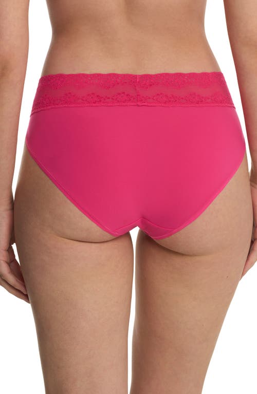 Natori Bliss Perfection One Size French Cut Briefs In Pink