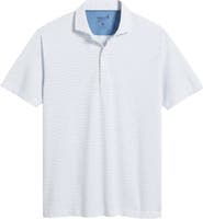 johnnie-O Michael Stripe Performance Golf Polo