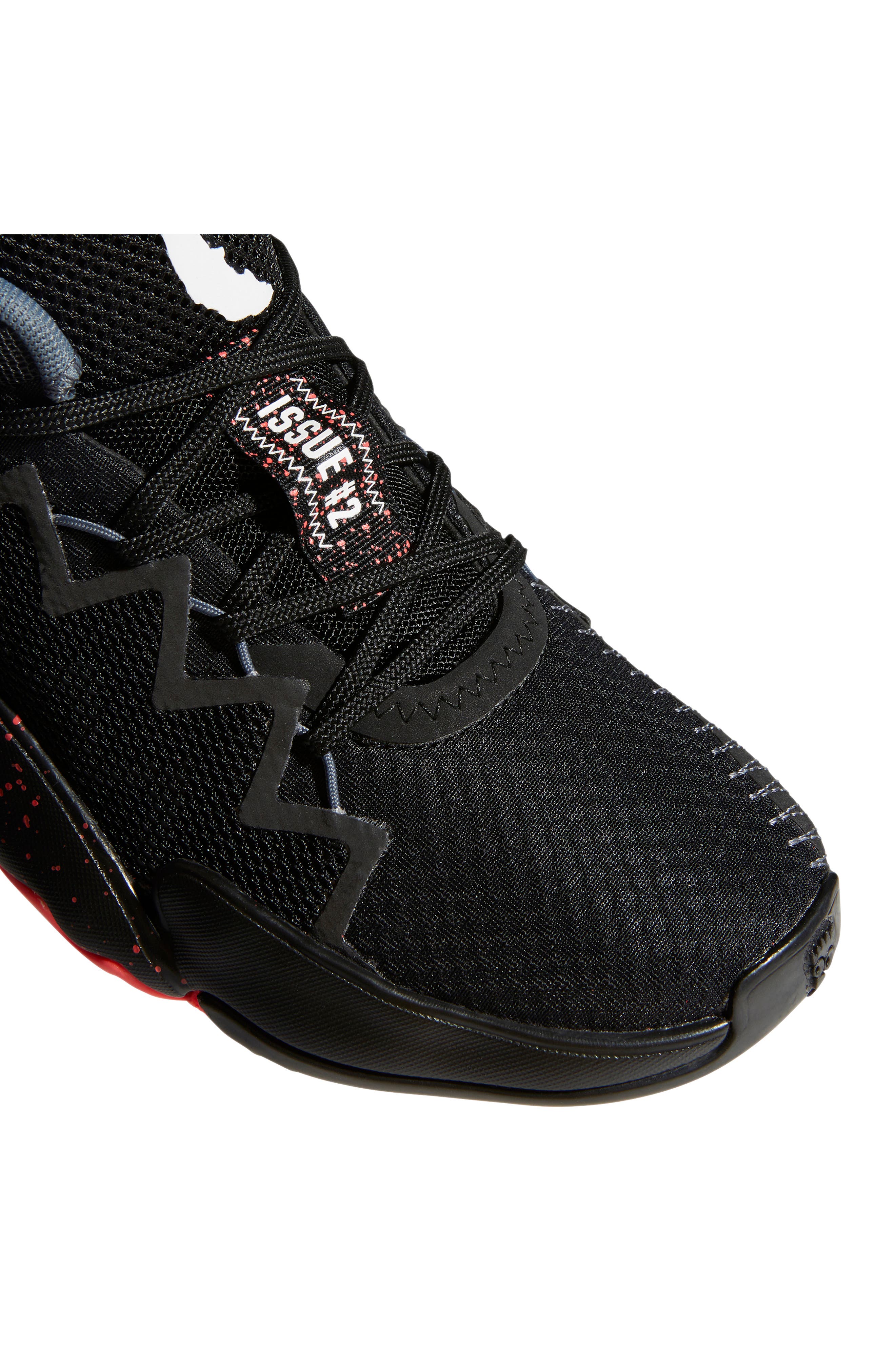 Kids' D.O.N. Issue #2 Basketball Shoe, Alternate, color, BLACK/ PINK/ WHITE