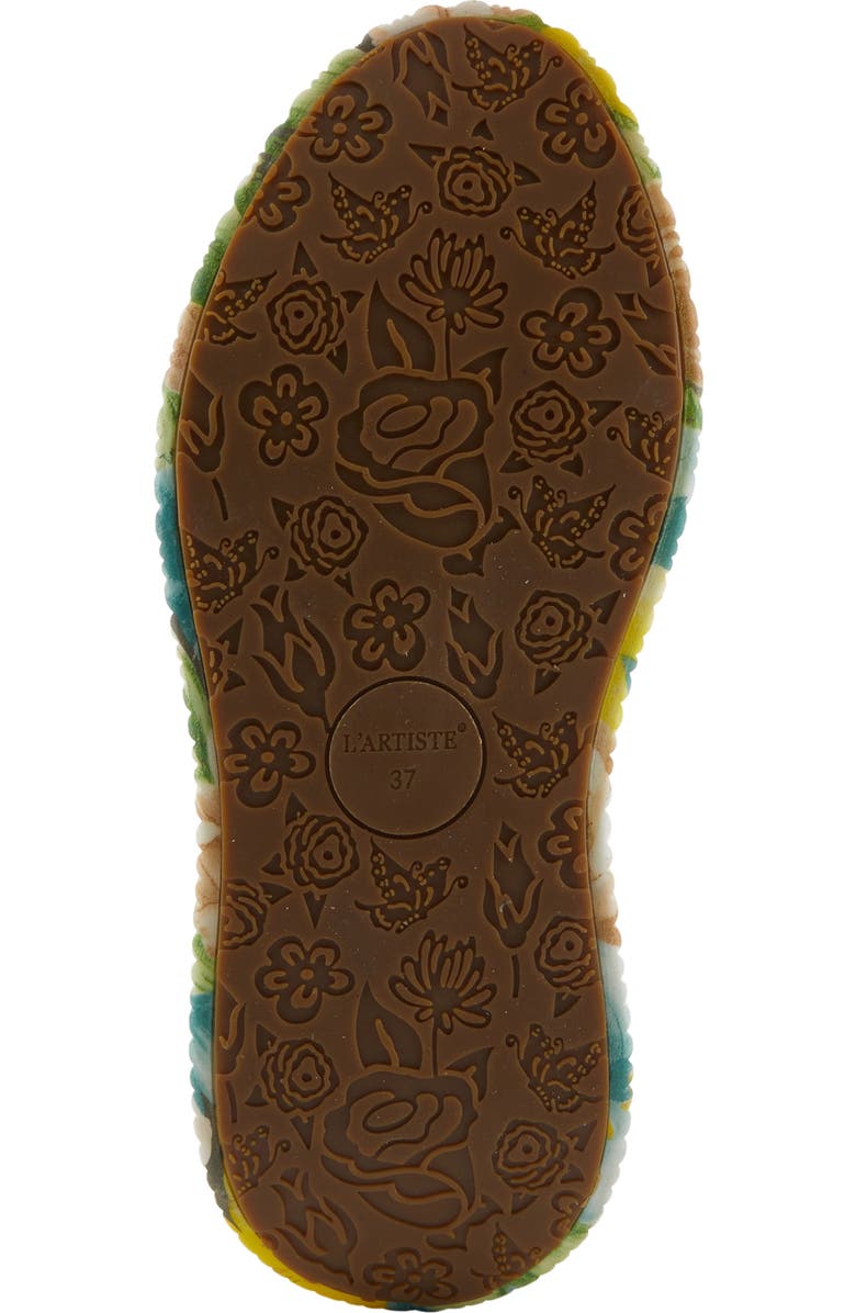 L'Artiste by Spring Step Bloomington Platform Sneaker, Alternate, color, Beige Multi