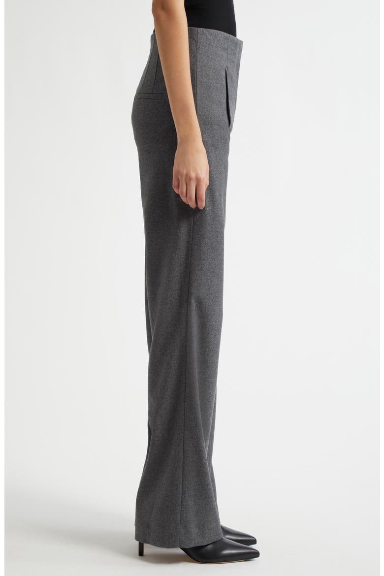 Jude Clean Waist Wide Leg Pants, Alternate, color, HEATHER GREY
