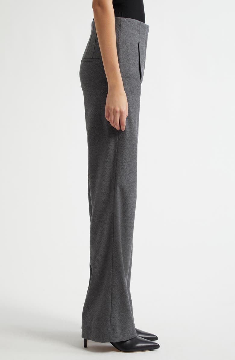 Veronica Beard Jude Clean Waist Wide Leg Pants, Alternate, color,