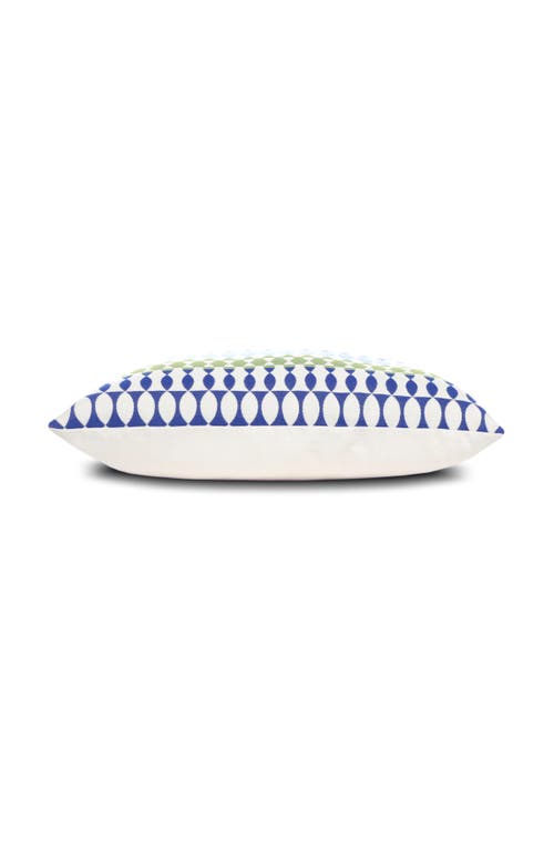 Elaine Smith Modern Oval Indoor & Outdoor Woven Accent Pillow