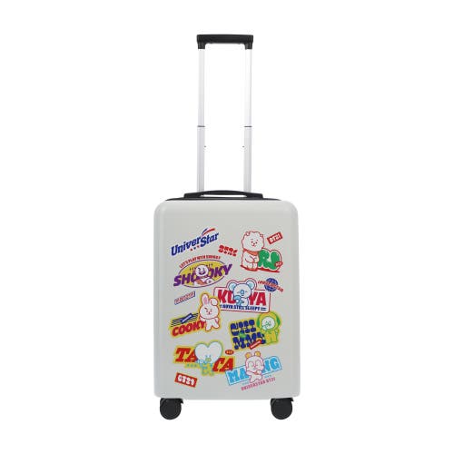 Ful Bt21 22.5" Carry-on Luggage In White