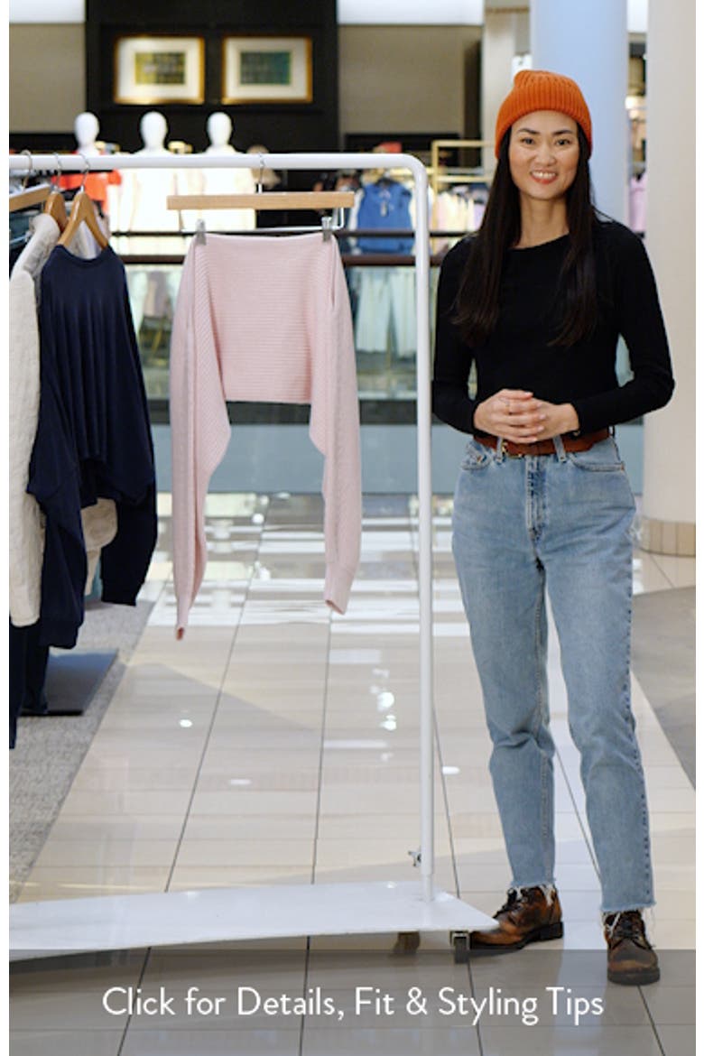 Ready for Barre Relaxed Cotton & Wool Shrug video
