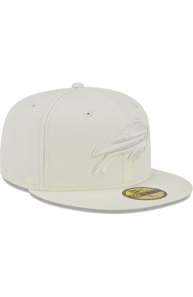 New Era Men's New Era Cream Buffalo Bills Color Pack 59FIFTY Fitted Hat, Alternate, color, 