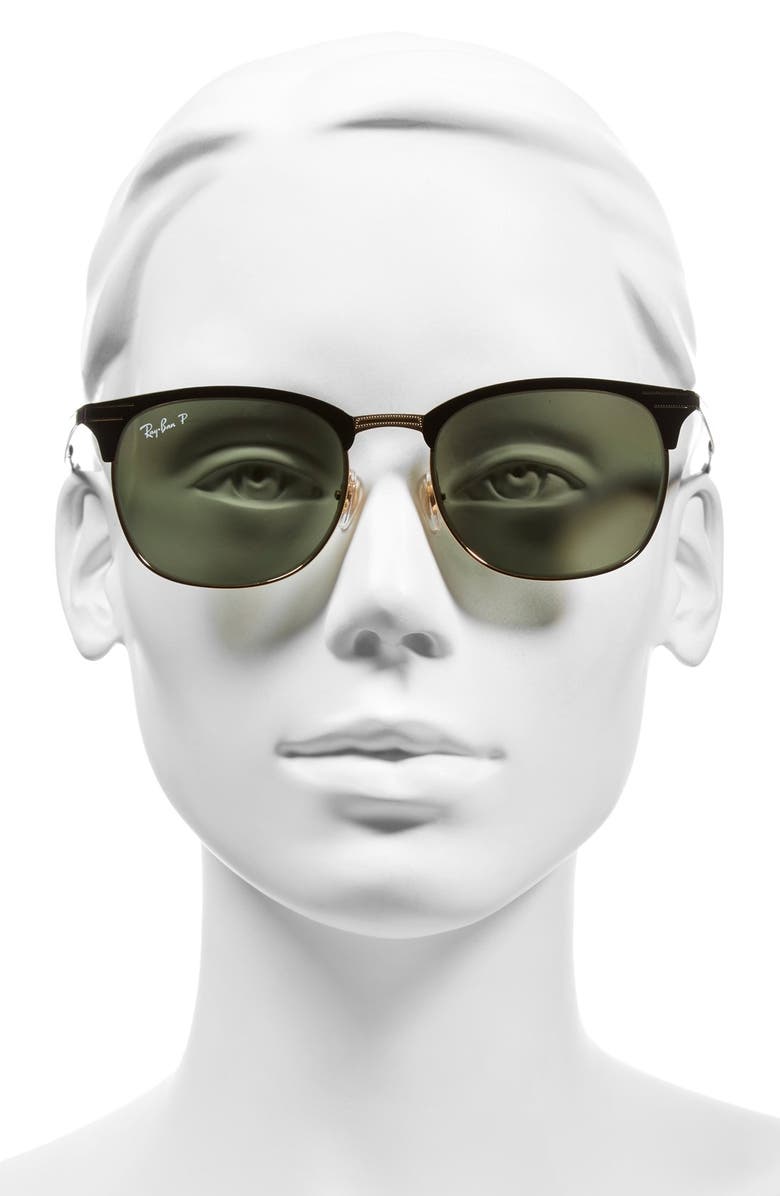 Ray-Ban 'Highstreet' 53mm Polarized Sunglasses, Alternate, color,