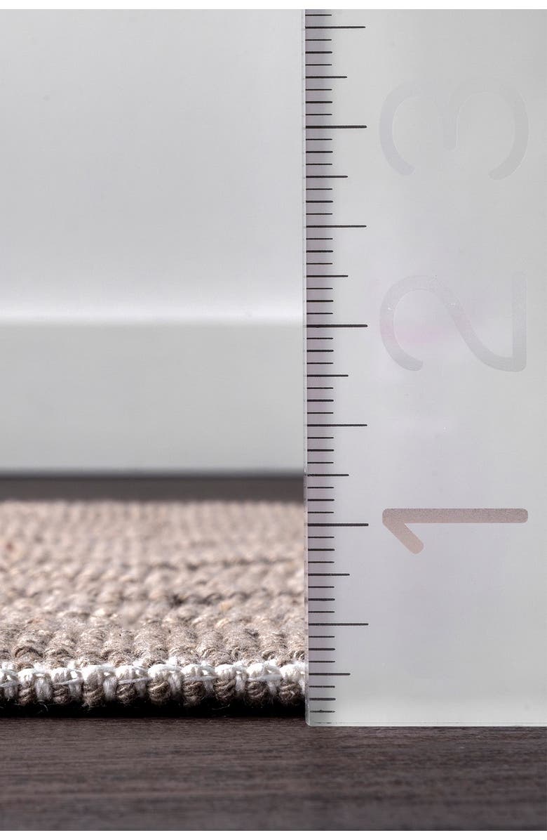 NULOOM Lyle Textured Chevron Bath Mat, Alternate, color, 