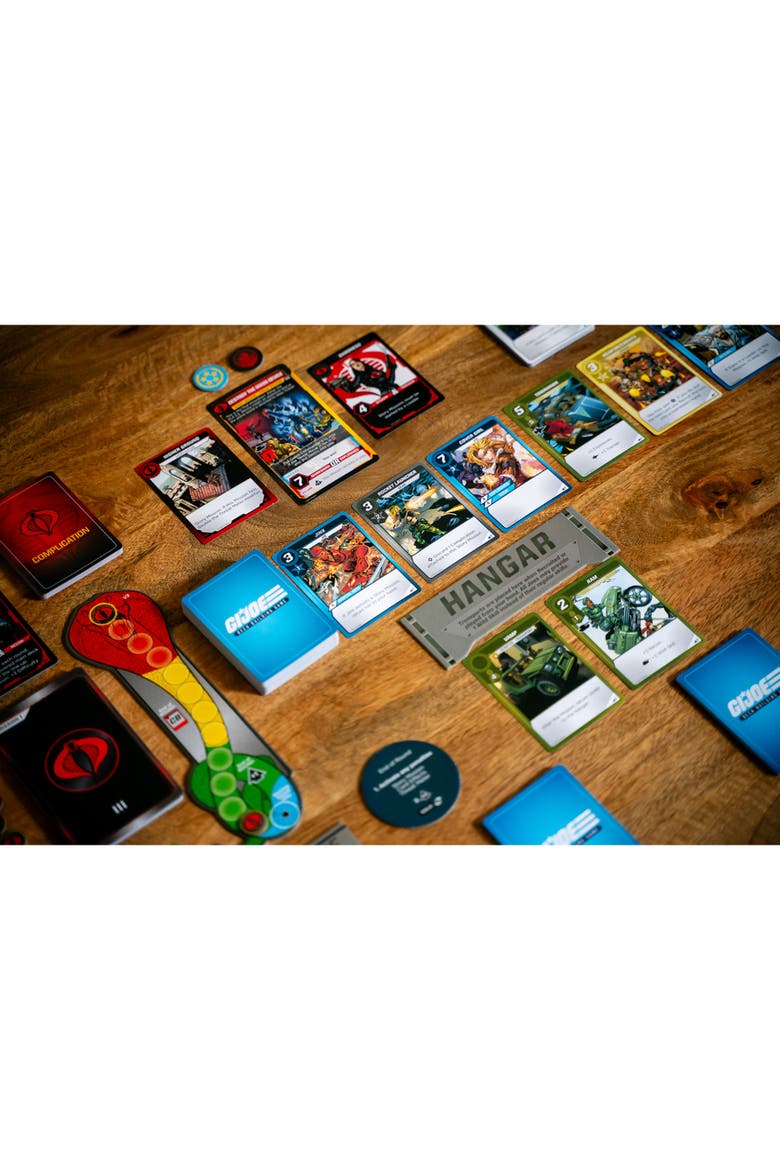 GI Joe Deck Building Game, Alternate, color, Multicolored