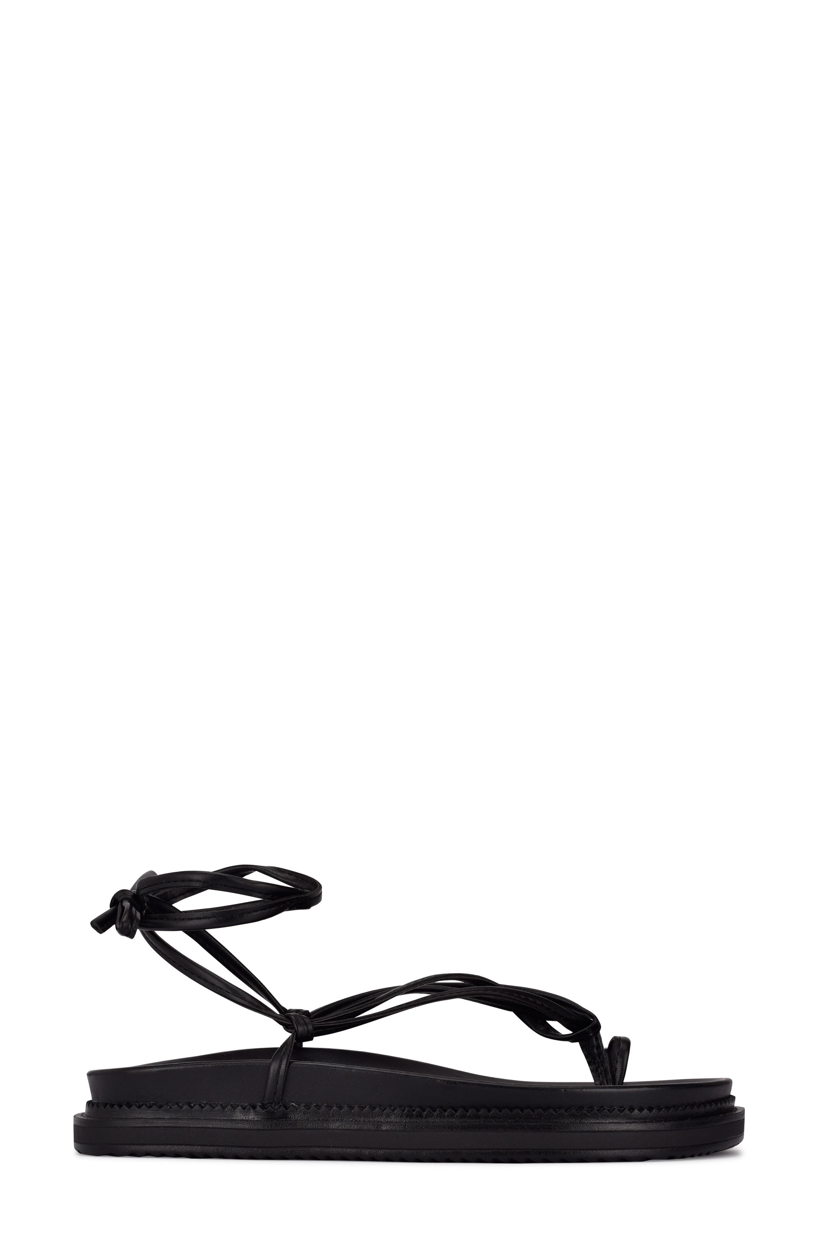 Nine West Sarest Ankle Wrap Sandal, Alternate, color, 