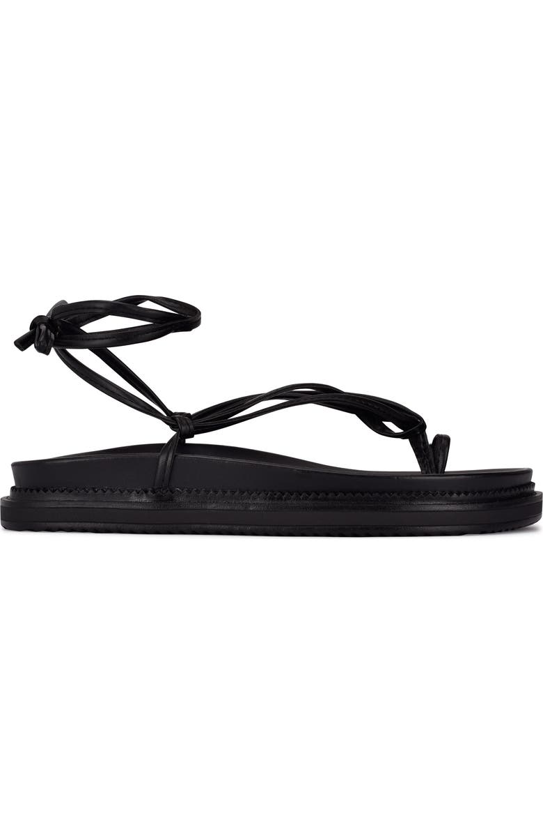 Nine West Sarest Ankle Wrap Sandal, Alternate, color,