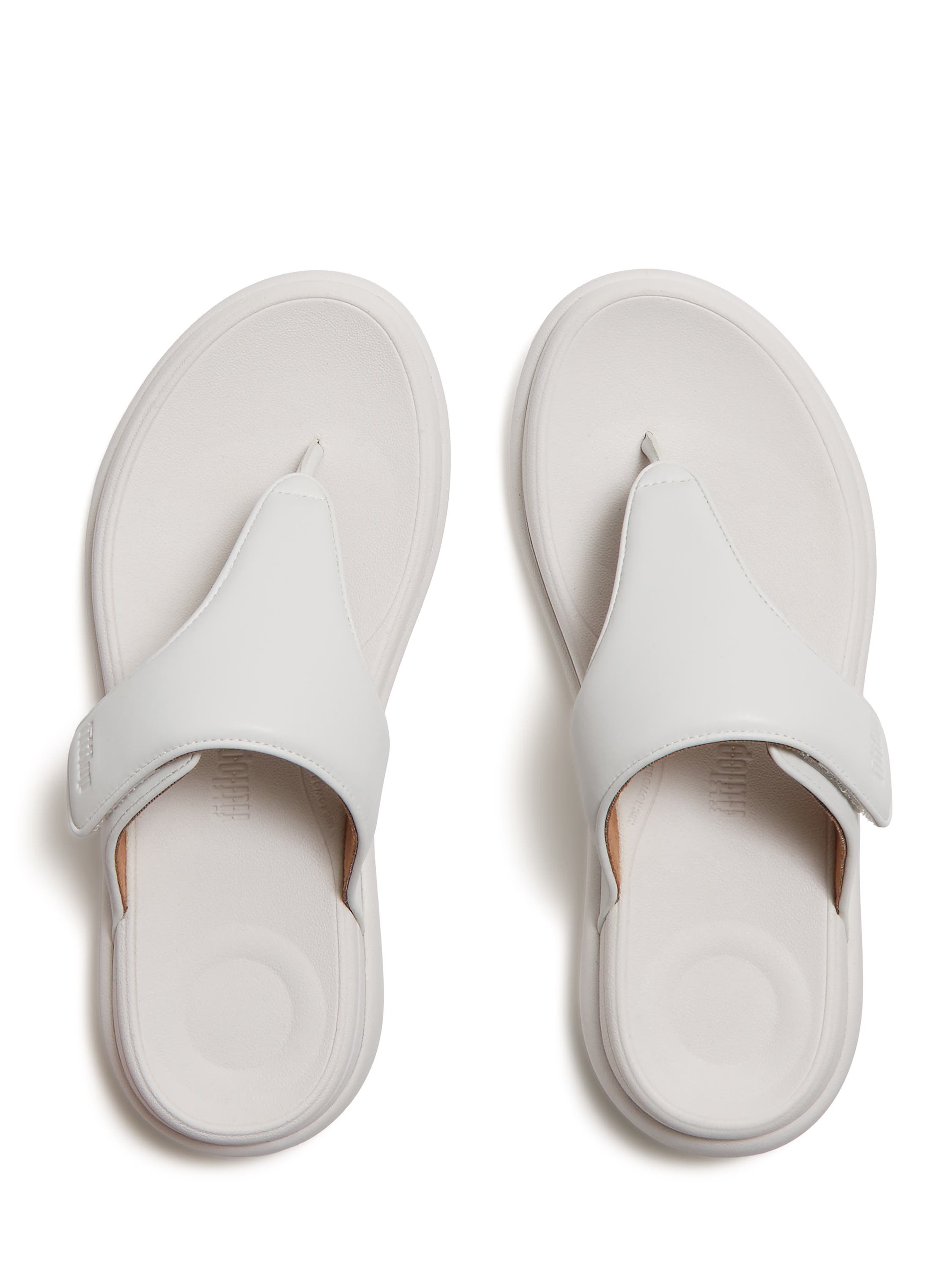 FitFlop F-Mode Go Adj TP Sandal, Alternate, color, Urban White