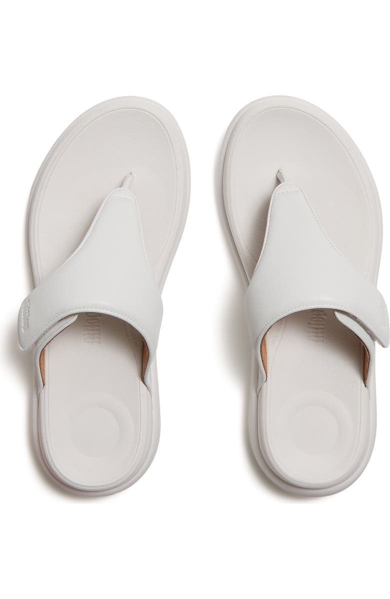FitFlop F-Mode Go Adj TP Sandal, Alternate, color, Urban White