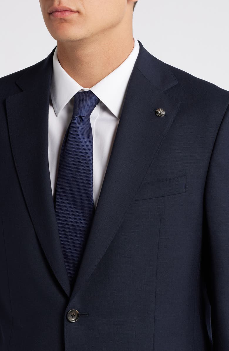 Espirit Solid Stretch Wool Suit