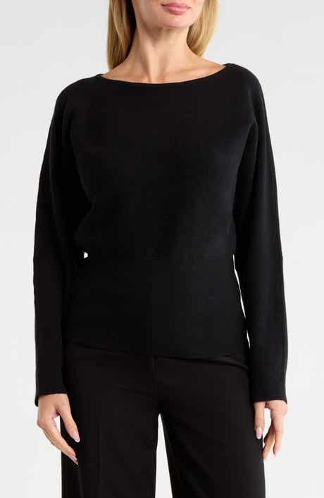 Button Detail Ribbed Sweater