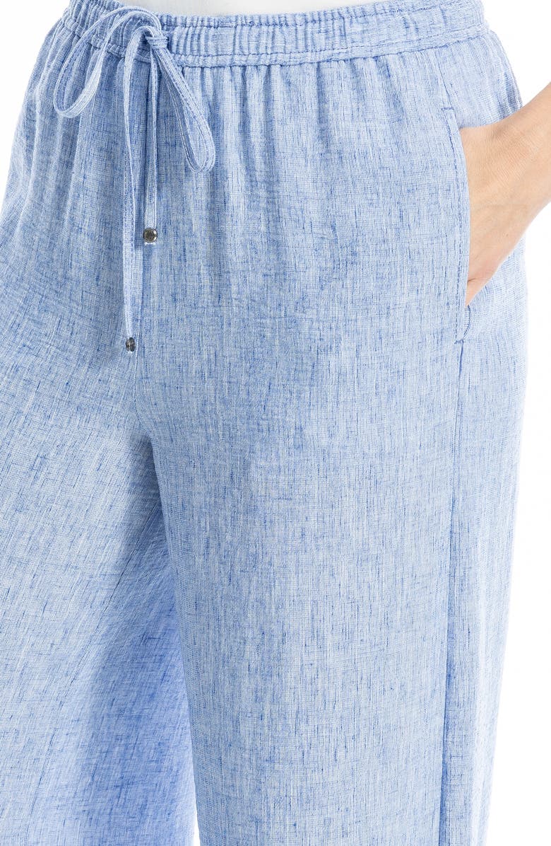 MAX STUDIO Crinkled Drawstring Waist Pants, Alternate, color, 