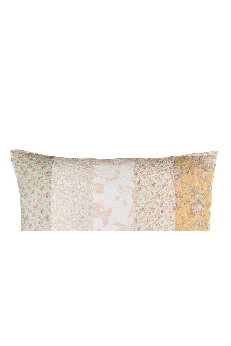 20" x 26" Audrey Cotton Standard Sham - Machine Washable, Alternate, color, Yellow