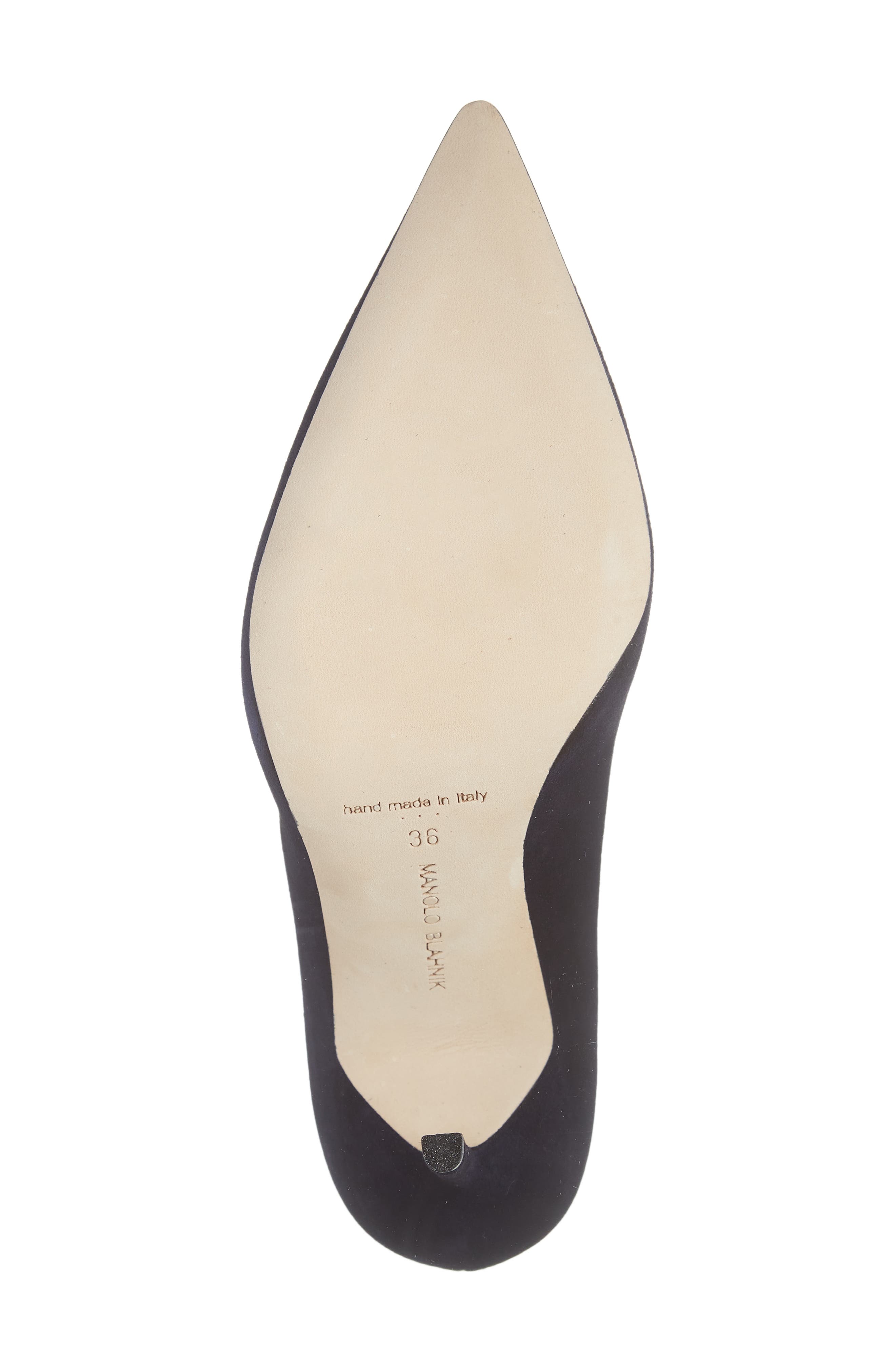 Manolo Blahnik BB Pointed Toe Pump, Alternate, color, 