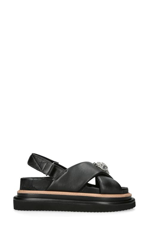 Kurt Geiger London Orson Platform Sandal In Black