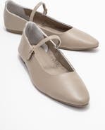 Forever & Always Shoes Lara Leather Mary Jane Flats