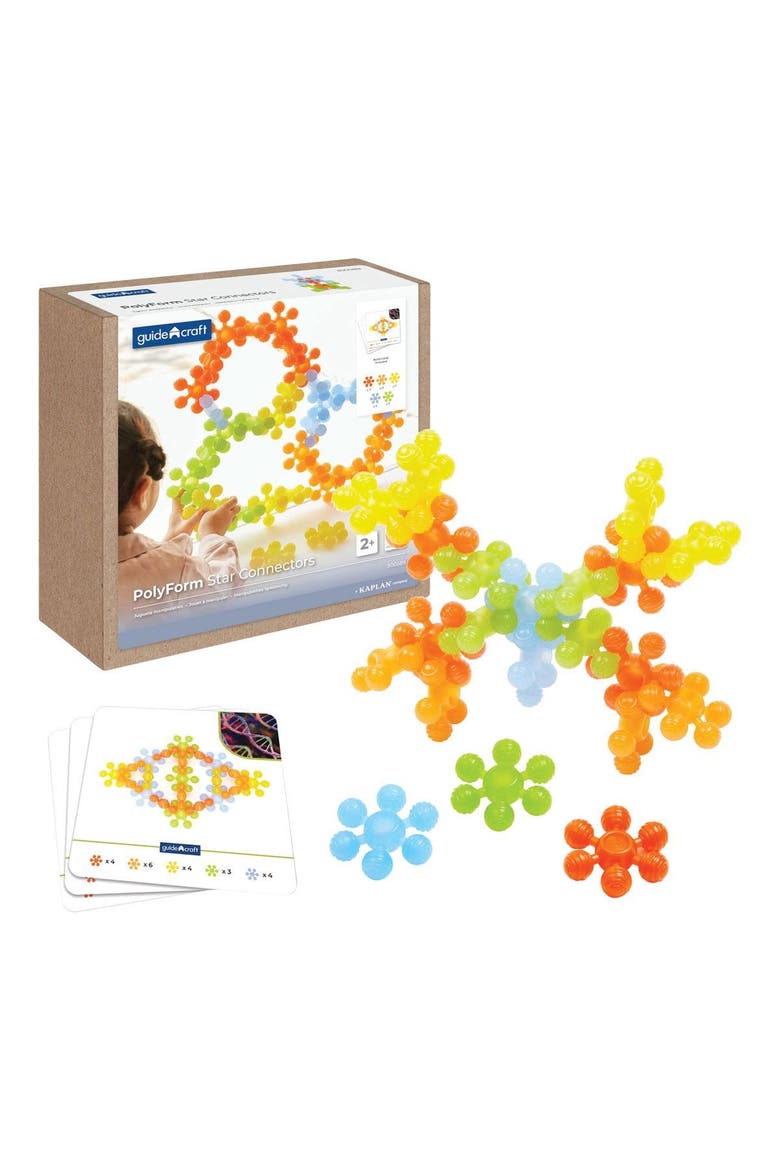 PolyForm Star Connectors - 35 Pieces, Main, color, Multicolored